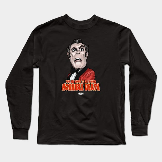 Count Yorga Long Sleeve T-Shirt by AndysocialIndustries